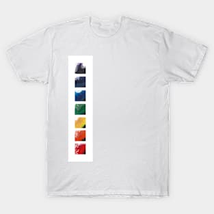 Abstraction 211, Chakras T-Shirt